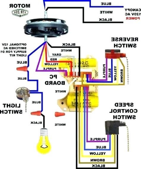 ceiling fan  remote control wiring diagram  lana schema