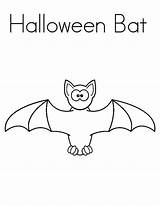 Halloween Bat Coloring Bats Pages Color Cute Printable Template Spider Colorluna Activity Twistynoodle Preschool Kids Outline Print Animal Spiders Drawings sketch template