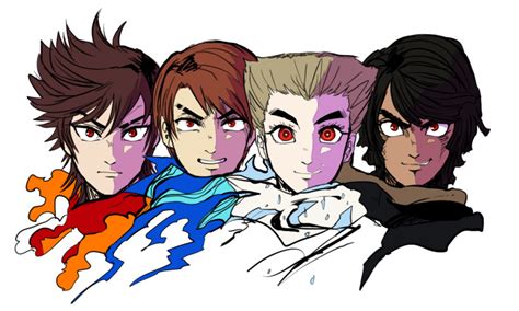Zane Cole Kai And Jay The Lego Group And 1 More Drawn By