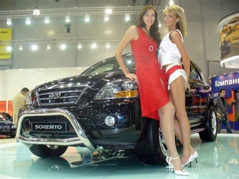 girls   russia auto show gallery top speed