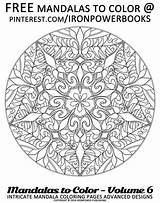 Coloring Pages Mandala Intricate Mandalas Use Commercial Colouring Color Advanced Amazon Sheets Adult Choose Board Book sketch template