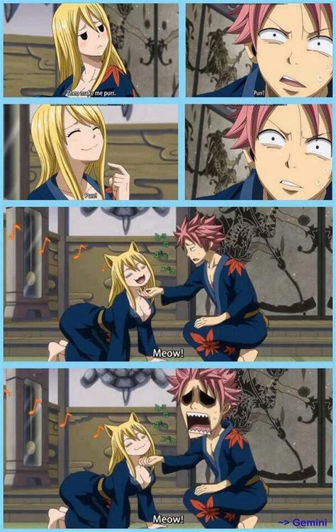 This Scene Was Hilarious Xd Nalu Moment Too Fairy Tail