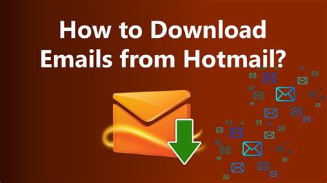 hotmail emails  hard drive save  mails step  step guide youtube