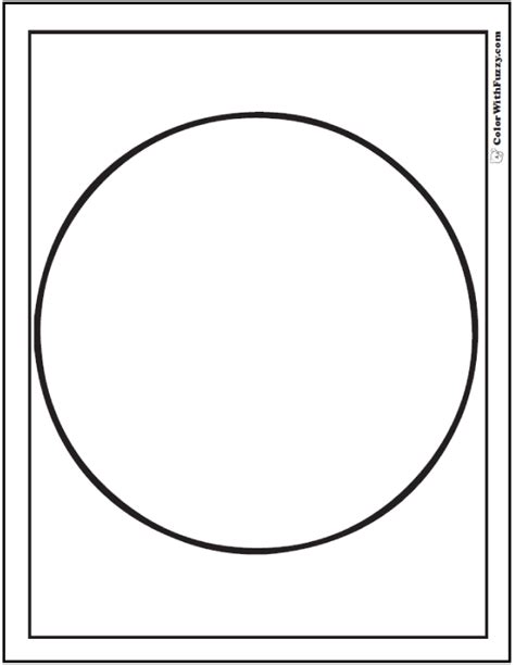 shape coloring pages digital  squares circles triangles