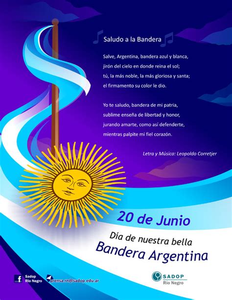 Día De La Bandera Argentina 20 De Junio Imagenes Y Carteles