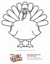 Turkey Decorate Coloring sketch template