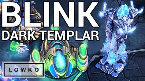 starcraft 2 blink dark templar in a pro match youtube
