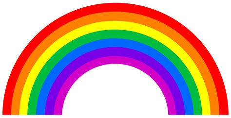 hd rainbow cliparts   hd rainbow cliparts png images
