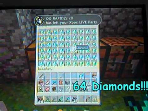 minecraft xbox  version  chests   diamond stacks  mod