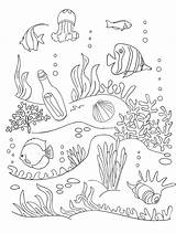 Marin Coloriage Verbnow Fishes sketch template