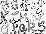 Cool Letter Drawing Getdrawings sketch template