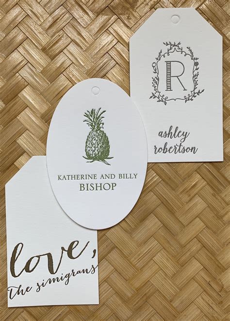 personalized gift tags landeninlove