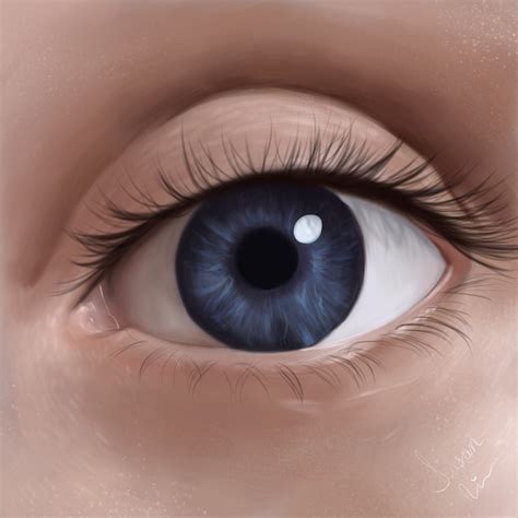 realistic eye  artfreaksue  deviantart