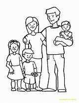 Coloring Pages Families Printable Family Colouring Color Kids Print Fun Joe sketch template