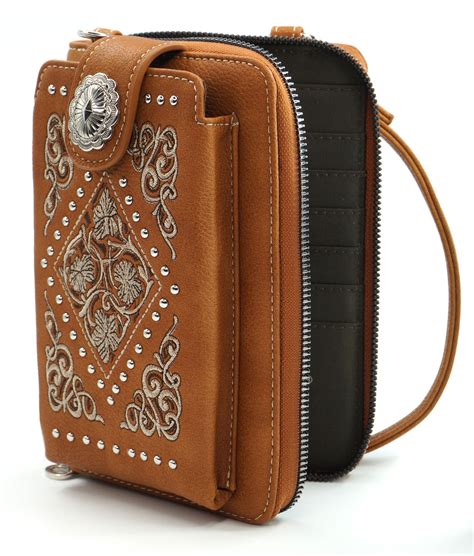 montana west crossbody wallet purse  women travel size  slots