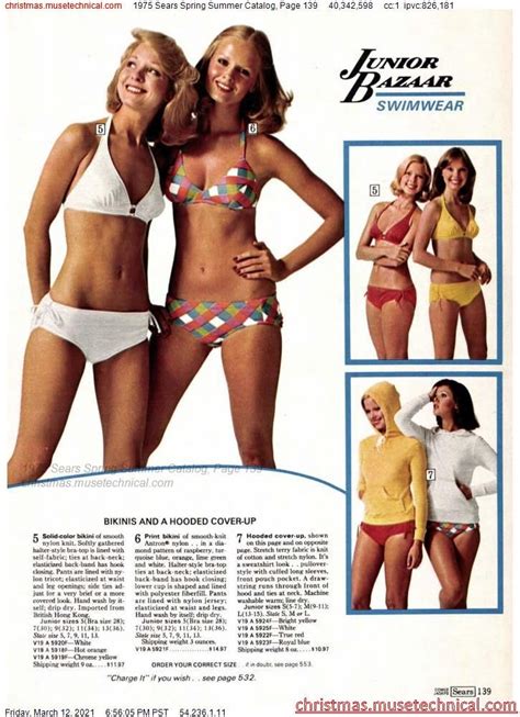 1975 Sears Spring Summer Catalog Page 139 Christmas Catalogs