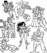 Coloring Super Hero Evil Villains Squad Pages Villians Netart Print Kids Worksheet sketch template