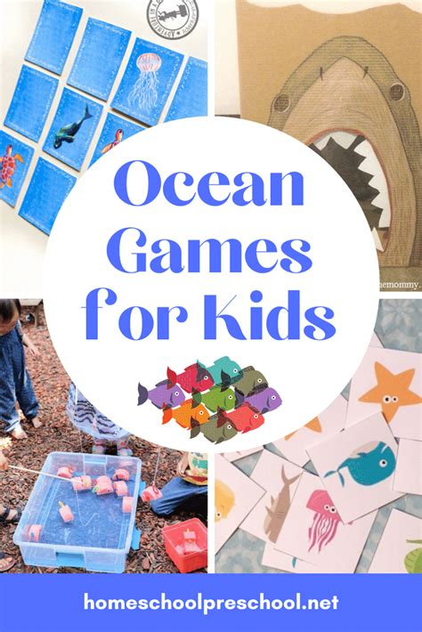awesome ocean themed games  kids   ages