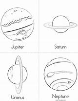 System Solar Planets Coloring Pages Book Mini Planet Space Kids Sheet Comet Drawing Worksheets Activities Science Printable Twistynoodle Worksheet Books sketch template