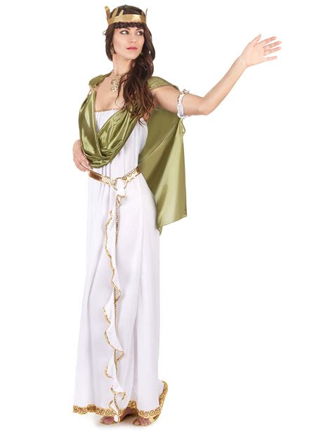 disfraz de diosa griega toga verde  mujer  disfraces originales baratos vegaoo
