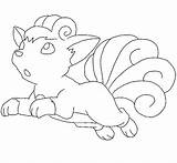 Pokemon Coloring Pages Pikachu Printables Horse Vulpix Color Print Sheets sketch template
