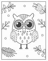 Verbnow Owls sketch template