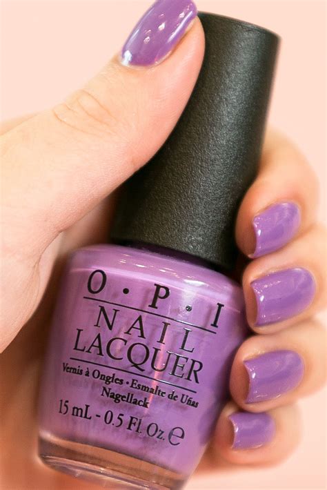 cloud spa opi gel manicure  purple opi mani manicure gel