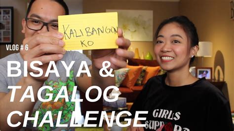 Filipina Canadian Couple Bisaya Challenge Vlog6 Youtube