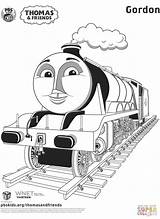 Coloring Thomas Gordon Friends Pages Train Printable Edward Colouring Engine Sheets Henry Kids Print Supercoloring Book Emily Characters Drawing Trains sketch template