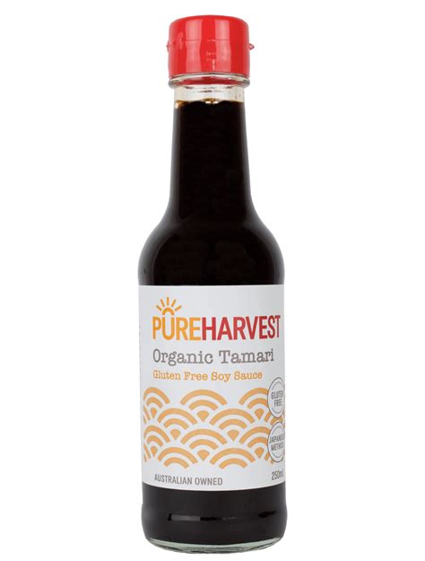 organic tamari gluten  soy sauce pureharvest