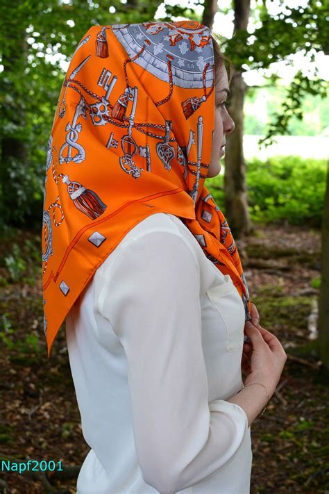 pin by love head scarf on women s fashion womens scarves head scarf tying silk headscarf