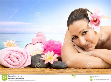 spa stock image image of quiet horizontal adult caucasian 31465277