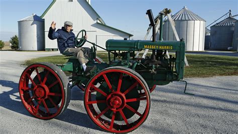 101 year old reunited with first tractor — and it works