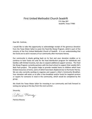 church donation letter templates  google docs word pages
