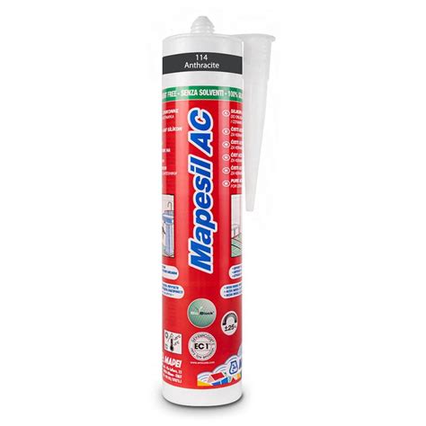 Mapesil Ac Plus 114 Anthracite Silicone Sealant 310ml Tile Superstore®