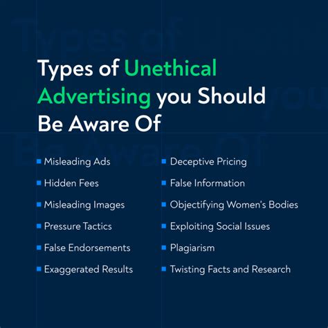 unethical promoting examples       campaigns