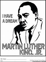 Mlk Pages Coloring Luther Martin King Preschoolers Jr Lovely Dr Birijus sketch template