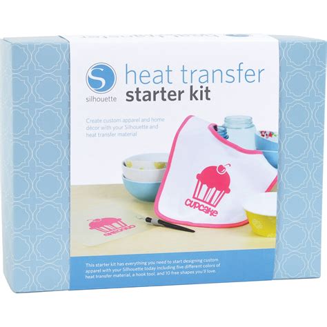 silhouette heat transfer starter kit kit heat trans  bh photo