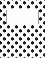 Binder Cover Covers Printable Templates Printables Template Notebook Cute Polka School Para Bindercovers Dot Pages Recipe Yellow Pdf Planner Plantillas sketch template