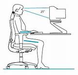 Workstation Ergonomics Computer Posture Physiotherapy sketch template