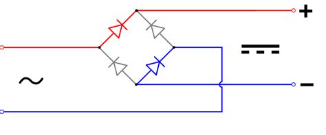 problem  understanding bridge rectifier electrical engineering stack exchange