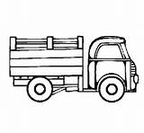 Truck Coloring Pick Coloringcrew sketch template