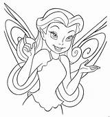 Coloring Disney Fairy Pages Fairies Color Printable Kids Sheet Tinkerbell Print Girls Pixie Comments sketch template