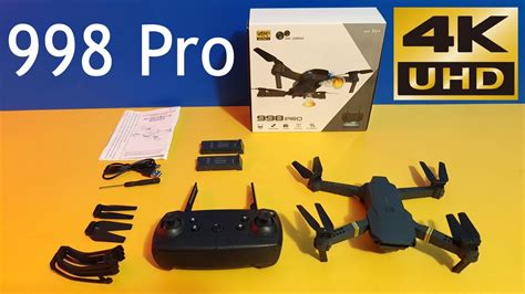 pro  ultra hd dual camera micro foldable drone unboxing water