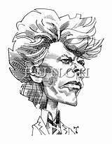 Bowie David Coloring Pages Getcolorings Getdrawings sketch template