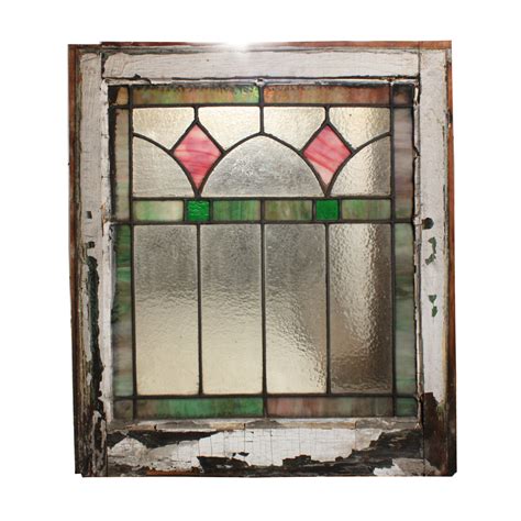 Fabulous Antique American Stained Glass Window With