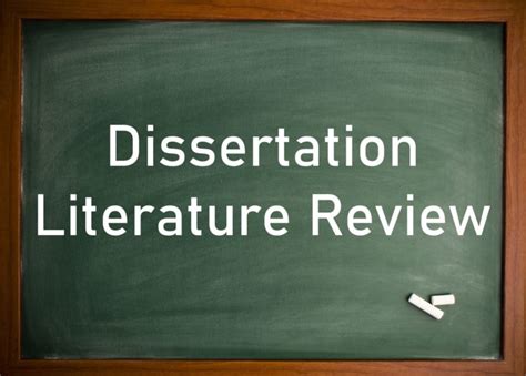 require  dissertation literature review   student