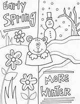 Groundhog Coloring Pages Printable Worksheets Winter Spring Worksheet Kids Doodle Ground Color Sheets Hog Preschool Colouring February Activities Print Kindergarten sketch template