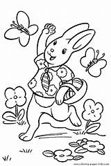 Easter Coloring Pages Kids Color Sheets Printable Holiday Book Found Print sketch template