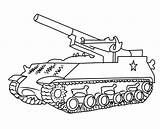 Tanque Guerra Tanques Militar M43 Abrams Colorironline sketch template